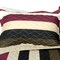 Handmade Reversible Quilt Set, Full/Queen, Horizontal Stripes & Shams